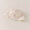 Cotton baby sun hat with vintage floral and bird prints featuring green ruffled edges - 66/73 / Birds on Branch