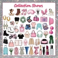 Sammlung von 50 wasserfesten Cartoon-Aufklebern für Mädchenkoffer und Scrapbooking - Mode Mädchen Reiseoutfits