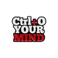Enamel computer keyboard pin featuring Ctrl plus O YOUR MIND in red and black - Ctrl+O YOUR MIND Style (QHXZ3143)