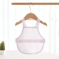 Fascia addominale neonato in rete di cotone rosa traspirante con bottoni a pressione - Taglia 59 / Viola fumé