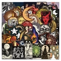 Set di 50 adesivi celesti occulti con sole gotico, luna e stile artistico dark vintage - 50 Fogli
