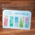 Set van 5 pastelkleurige magnetische bladwijzers met Bijbelverzen en teksten - Bijbelverzen (CXSQ006)
