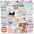 50 stuks borstvoeding en zwangerschap stickers voor waterflessen notitieboekjes en laptop decor - Gesorteerde Unieke Thema's (TT264)