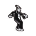 Creative circus series Koko the Clown enamel brooch pin in classic black and white style - Vintage Cartoon Clown (XZ9463)