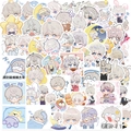 60 Stück Süße Anime Jungen Chibi Aufkleber Set für Laptop Koffer und Handy Deko - Chibi Xavier (60 Blatt)