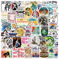 50 waterdichte cartoon Jiu Jitsu stickers voor laptop en motor decoratie - Jiu Jitsu Graffiti Thema (Geassorteerd)