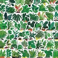 Set of 89 waterproof green potted plant stickers for DIY stationery and laptops - Set of Multiple Potted Plant Illustrations