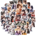 50 adesivi carini stile anime girl per decorazione fai-da-te su laptop e custodie - Adesivi Ragazza Stile Cinese