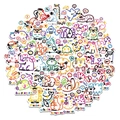 50 pieces of colorful animal doodle stickers for kids luggage and water bottle decoration - Cartoon Animal Line Doodle (UU097)