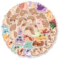 Set of 40 waterproof cartoon owl and animal stickers for decorating laptops and luggage - Owl Graffiti Stickers