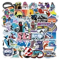 50 wasserfeste Ski-Graffiti-Aufkleber mit Wintersport- und Bergbildern für Outdoor-Fans - Ski-Thema (50 Stück/Packung)
