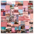 Set di 50 adesivi vintage con paesaggi della California per decorare laptop e telefoni - Set Paesaggi California