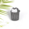 Niedliche Cartoon Katze Emaille Brosche in Schwarz-Weiß für Taschen und Kleidung - Katze Versteckt Im Mülleimer (xz2413)