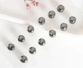 Lot de 12 broches magnétiques gris fusil pour foulards et hijabs sur fond blanc - Gris Fusil (xz4593)