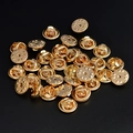 Chiusure a farfalla dorate in lega di zinco per spille e creazione di gioielli fai da te - Set da 30 / Stile Oro (BRPJ001)