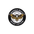 Round Death's-head Hawkmoth enamel pin featuring Buffalo Bill's movie inspired design - Skull Moth Pattern (QHXZ482)