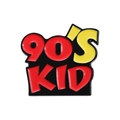 Retro 90'S KID emaille speldje met een levendige rode en gele afwerking - 90's KID Stijl (QHXZ1558)