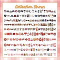 Detailed view of assorted Y2K girl graffiti stickers featuring retro and street art motifs - Non-repeating Style