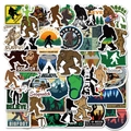 50pcs waterproof cartoon Bigfoot stickers for outdoor luggage laptop and skateboard decor - Bigfoot Series (JXZ-CNY171)