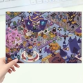 3D Halloween cartoon diorama sticker featuring colorful witch house and ghosts - Sticker Set / Halloween Theme (Large)