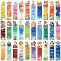 Set di 30 simpatici segnalibri con animali e citazioni di lettura in tedesco - Predefinito (QH595)