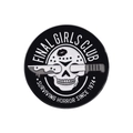 Schwarzer Horror-Emaille-Pin Final Girls Club mit Hockeymaske, Totenkopf und Dolch - Final Girls Club (XZ9839)