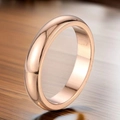 Size 7 / Flat Inner and Round Outer Style (3-E-4) / Rose Gold