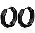 Flat Octagon Black (Single Piece)
