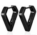 Flat Rhombus Black (Single Piece)