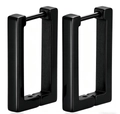 Flat Rectangle Black (Single Piece)