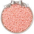 Peachy pink twin beads with dual holes for DIY bracelet and necklace jewelry making - Baking Varnish Style / 6x4mm (5g/Pack, Approx. 100 Pieces) / Orange Pink