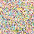 Assorted macaron colored glass seed beads for DIY handmade bracelet jewelry - 60# Donut Shaped Round Beads / 3mm/Aperture 1mm (20g/Pack Approx 1100pcs) / Macaron Series