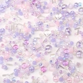 Mixed lavender and pink glass seed beads for DIY handmade bracelets and craft accessories - 79# Multi-Shape Mixed Beads / 10g/Pack (Approx. 90-140 Pieces) / Light Purple Series