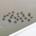 DIY jewelry connector findings in gunmetal finish for bracelets and necklaces - 4x7mm / Gunmetal