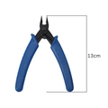 Blue handle 13cm diagonal pliers tool for DIY jewelry and electronic component trimming - 13cm / Blue Handle Electronic Pliers (1pc/pack)