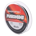 Angryfish black microfused braided bead thread 2LB 50 yards for jewelry making - Black (2LB 0.06mm)