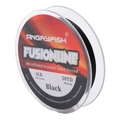 6LB black braided beading thread for jewelry DIY, 50 yards spool with fusionline finish - Black (6LB 0.15mm)