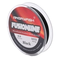 Black 8LB Angryfish Fusionline jewelry beading wire on a 50 yard spool for DIY crafts - Black (8LB 0.17mm)