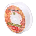 Strong clear nylon beading wire for jewelry making 0.30mm diameter 100M spool - White (3.5# 0.30mm)