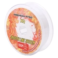 Transparent 0.40mm 5.0# PE beading wire for jewelry making on 100M transparent spool - White (5.0# 0.40mm)