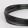 5m roll of 1.5mm black anodized aluminum wire for DIY crafts and bonsai gardening - Black