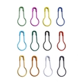 Épingles de sûreté colorées en forme de gourde pour la couture DIY en douze couleurs - Couleurs Mélangées Aléatoires