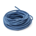 Blaue Wildleder-Kordelrolle für DIY handgefertigte Halsketten und Armband-Schmuckherstellung - In Rolle / Blassblau