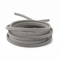 3mm graues Wildlederimitat-Band auf Rolle für DIY-Schmuck und handgewebtes Basteln - In Rolle / Hellgrau
