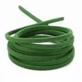 Geflochtene Wildleder-Kordel in hellem Grün für DIY Schmuck und Schlüsselanhänger - In Rolle / Dunkles Waldgrün