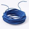 Donkerblauwe imitatiesuède koordrol voor doe-het-zelf sieraden en sleutelhanger handwerk - Koningsblauw
