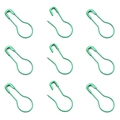 Épingles à nourrice vertes en forme de poire pour étiquettes de vêtements et artisanat - Vert