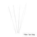14cm stainless steel big eye beading needles set for DIY jewelry and necklaces - 14cm
