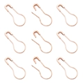 Neuf épingles à nourrice en or rose pour tricot DIY et étiquettes de vêtements - Or rose