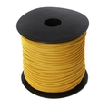 Yellow faux suede leather cord roll for DIY handmade jewelry and craft projects - 100 Yards/Roll / Yellow